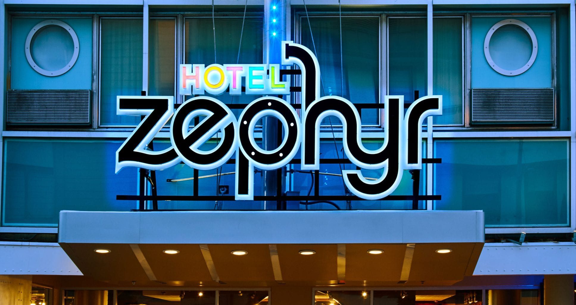 Entrance of Hotel Zephyr San Francisco