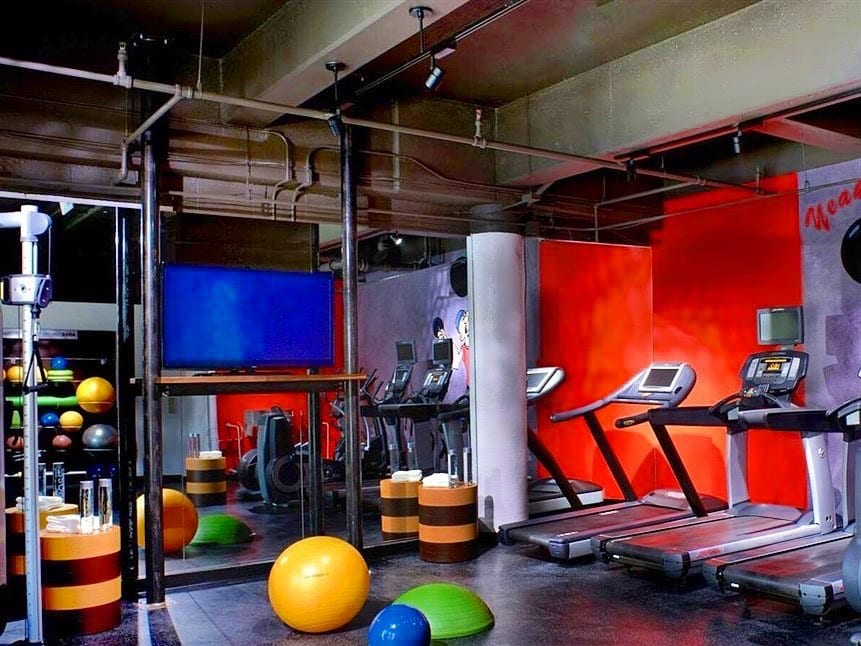 Keep your health top-of-mind while you stay with us. Work up a sweat in our chill fitness center after a long day of work. #motivationmonday #hotelzephyrsf #letsdothis #fitnesscenter #fitnessmotivation .
.
.
.
.
#bayareabuzz #bayarea #hotel #hotels #hoteliers #hotelboutique #hotelstyle #sanfranciscocity #sanfranciscolove #sanfranciscobay #sanfranciscolife #sanfranciscobayarea #hospitality #visitsf #sftourism #sftourist #vacation #vacations